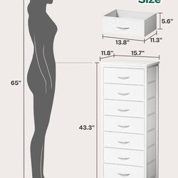 2 7 Drawer Dressers Light Weight