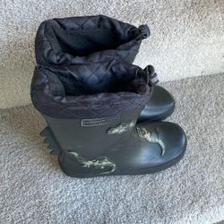 Kids Boots London Fog Sz. 2 Waterproof Rain Boots