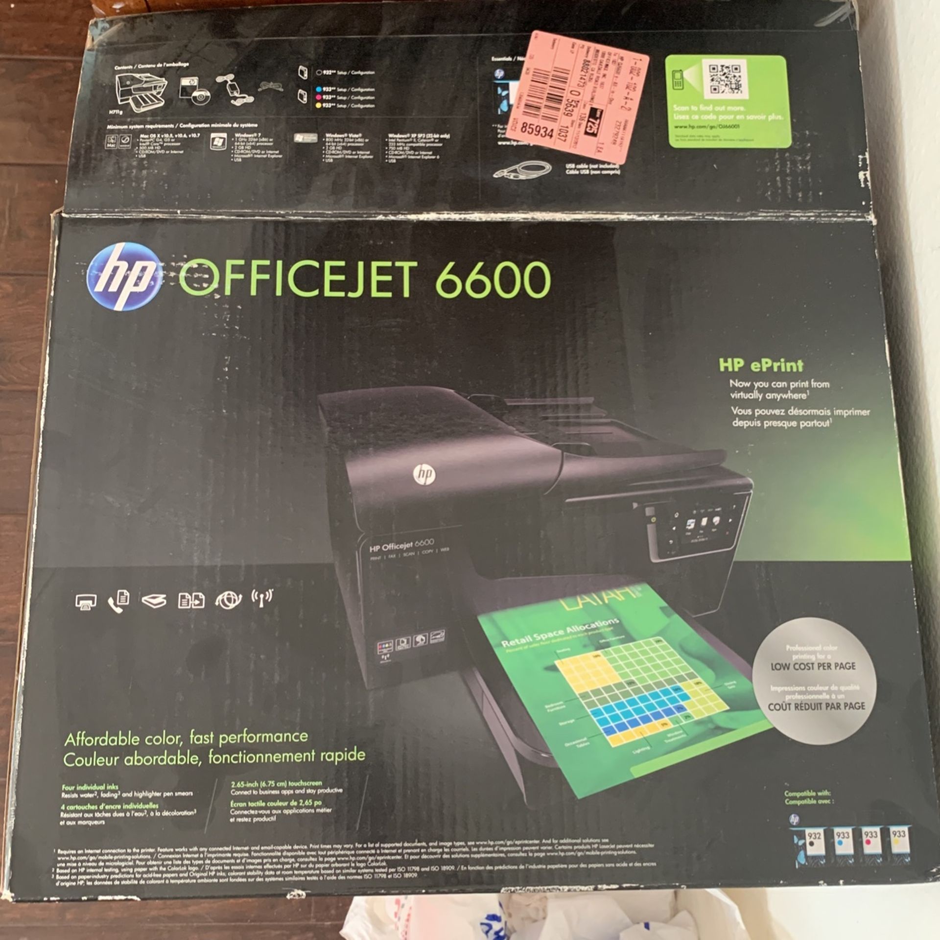 HP Office jet 6600 Printer