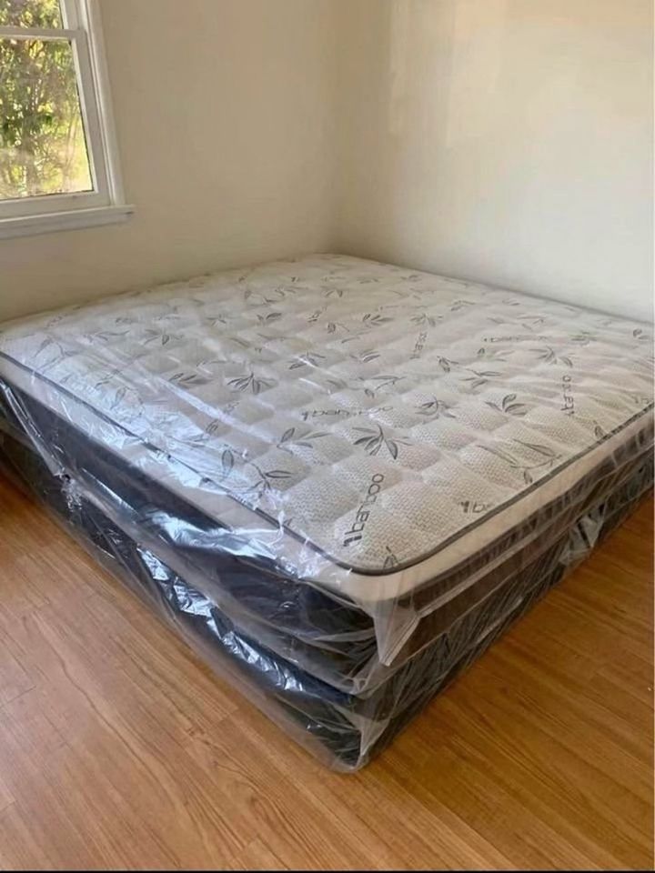 king size Brand New Mattress and Box Never Used