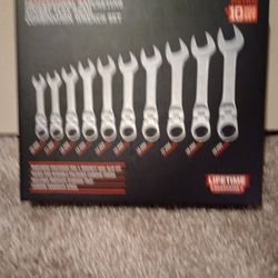 10p  Stubby Ff lex Head Metric Wrenches