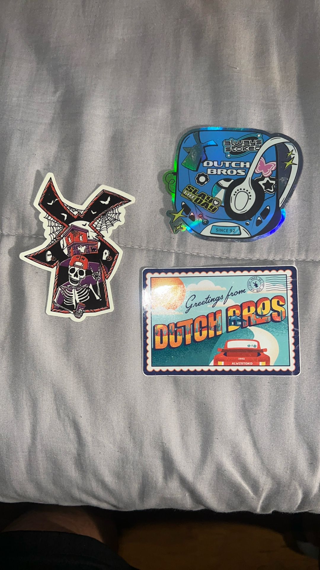 Dutch Bro stickers 