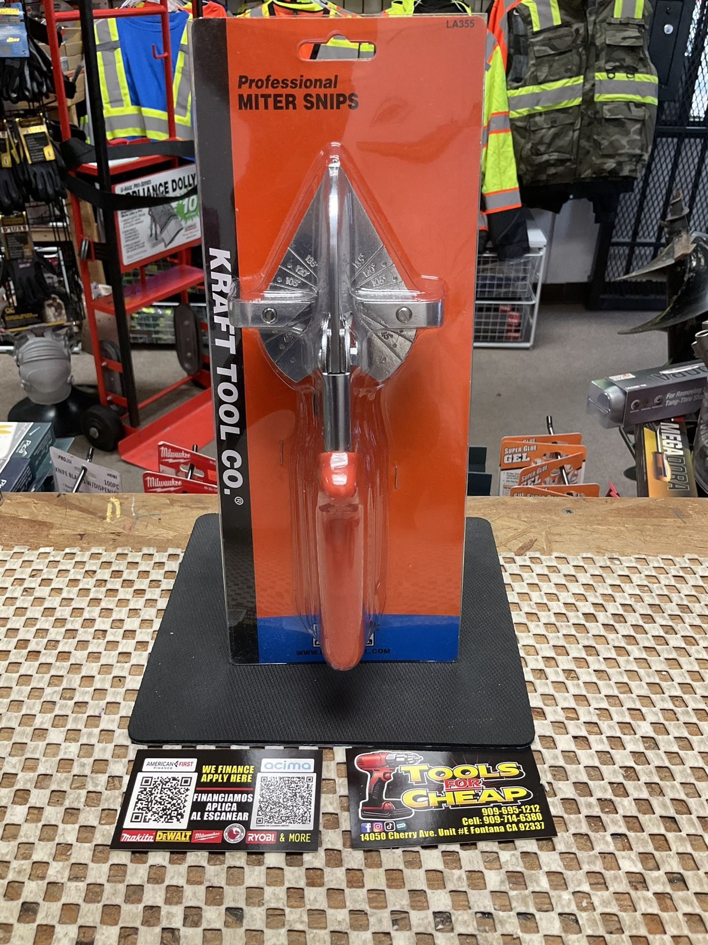 KRAFT TOOLS Professional Miter Snips