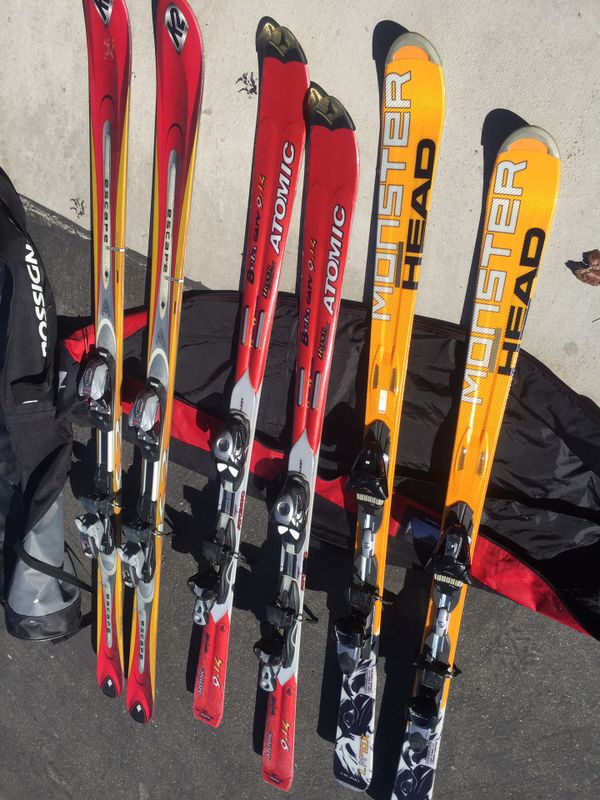Parabolic skis and bindings for sale for Sale in Oceanside