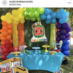 Cocomelon Party Decor 