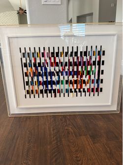 Yaacov Agam “Polymorph” 2x3=4