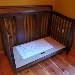 Delta 4-in-1 Convertible Crib with Mattress