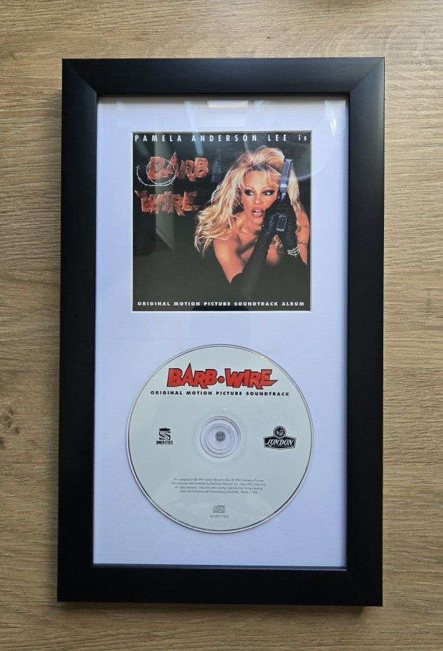 Barb Wire Soundtrack Framed