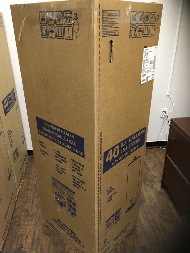 New 40 gal Natural Gas Water Heater (includes installation)