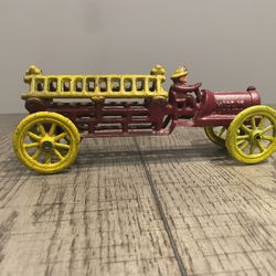 Cast Iron Firetruck 