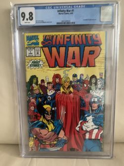 Marvel Infinity War 1 Cgc 9.8