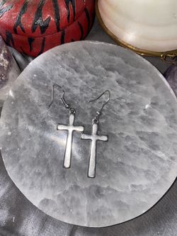 Cross Earrings 