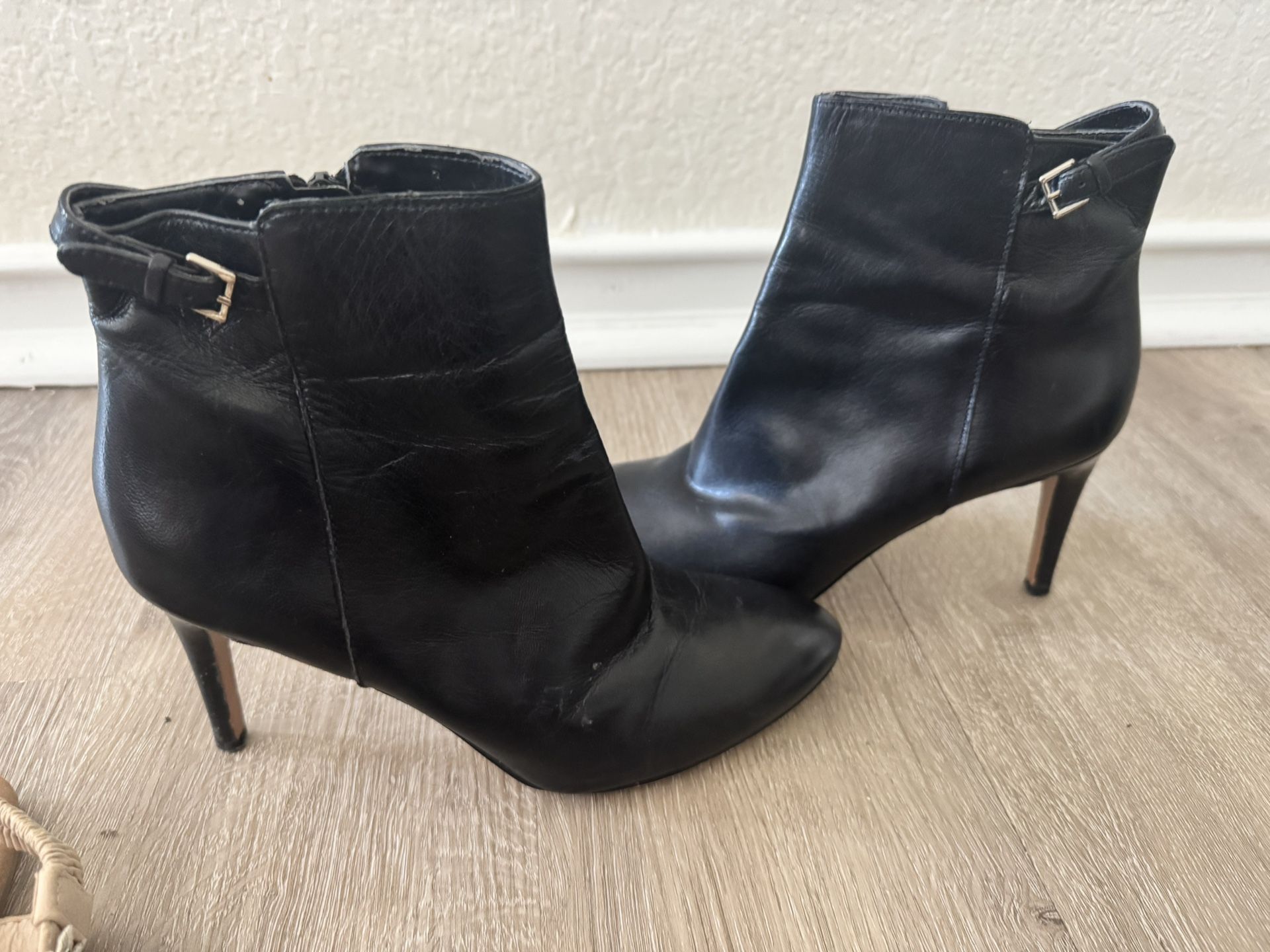 Nine West Leather Boots Size 7.5