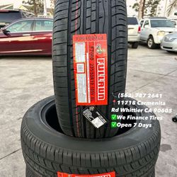 235/55R19 Fullrun A/S New Set of Tires Installed and Balanced Set de Llantas Nuevas Instaladas y Balanceadas