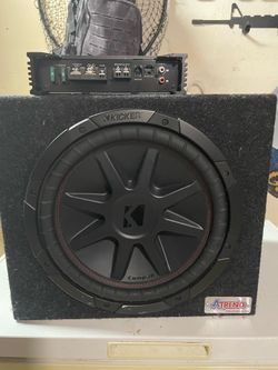 Kicker speaker and amp