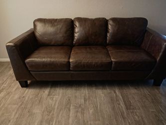 Leather Couch