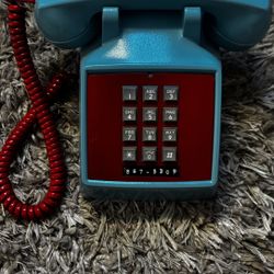 Vintage Painted 80s Phone 