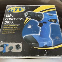 GTV  18v cordless Drill 