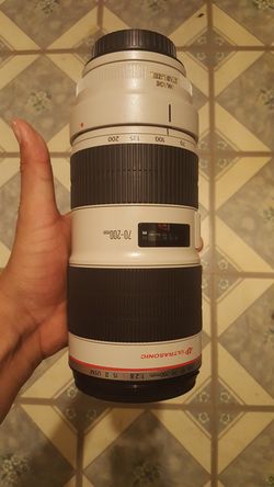 Canon 70-200mm 2.8 ii