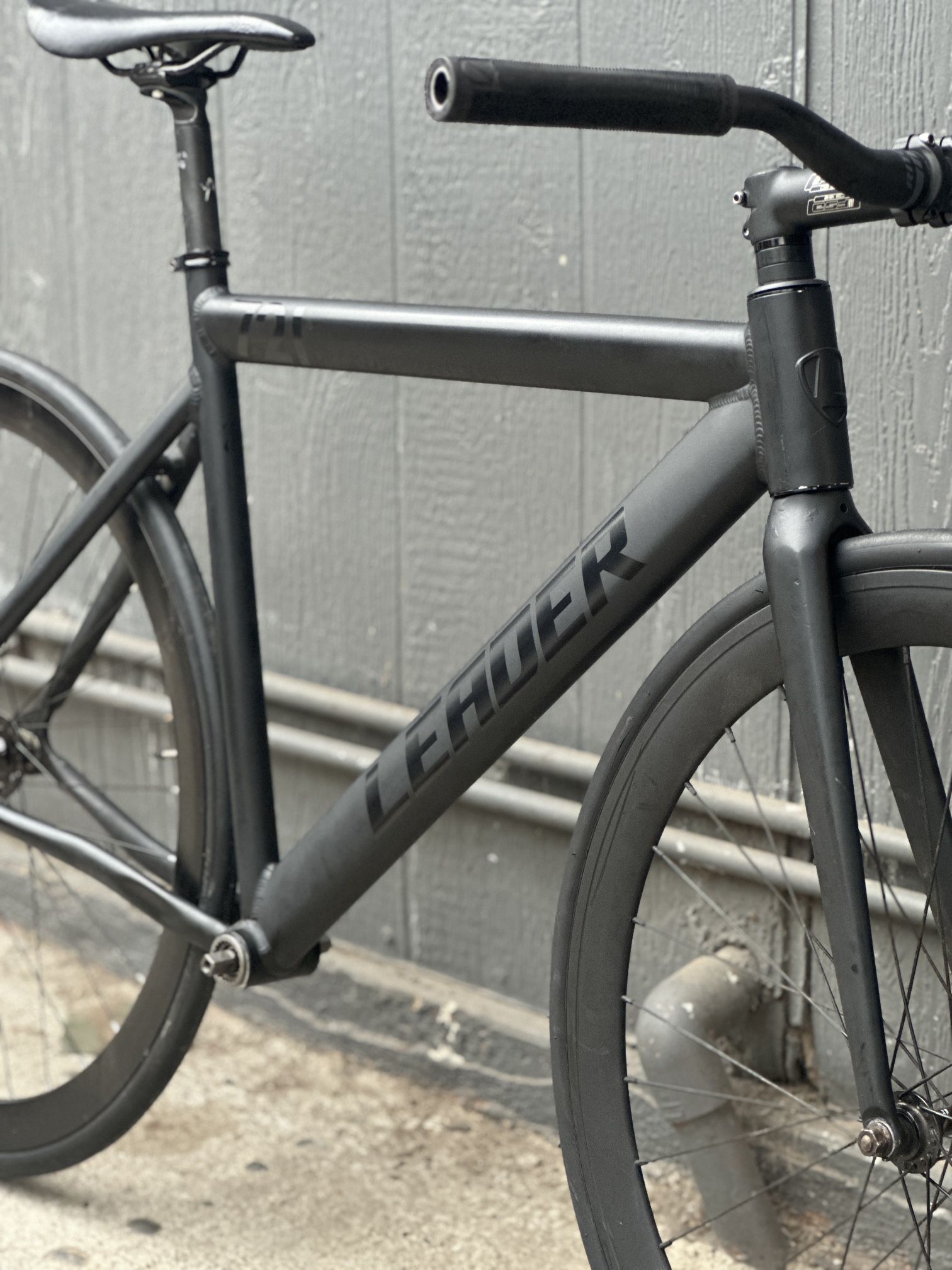 Leader 721 Frame Set Only Fixie /track Bike