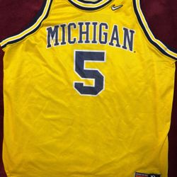 Vintage Jalen Rose Michigan Jersey 1990’s