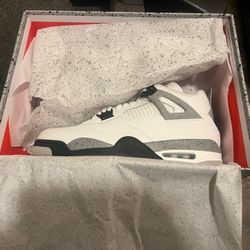 Jordan 4 Retro White Cement 