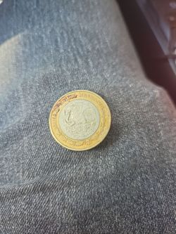 Mexican Peso Bimetallic Coin