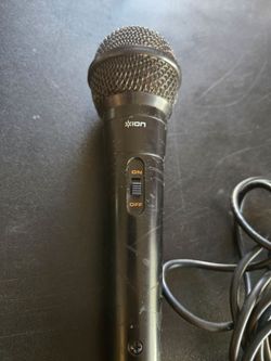 ION Microphone tailgater Handheld wired Mic