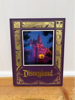 Vintage Disneyland Hardcover Coffee Table Book