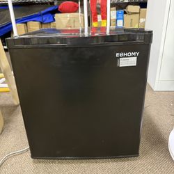 EUHOMY 1.7 Cu.Ft Mini Fridge with Freezer, Reversible Single Door Compact Refrigerator, 