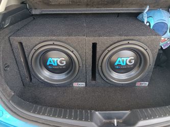 ATG 12S 5000W + PORTED BOXES