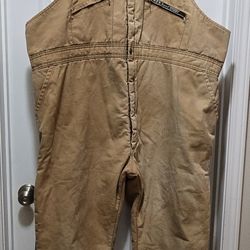 Key Imperial Brown Fully Insulated Bibs / Overalls Men's XL
