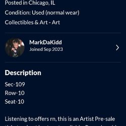 Playboi Carti Tickets Scammer 