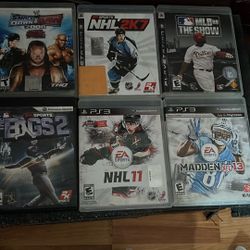 12 PS3 Games Brand New Never Used