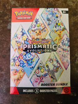 Pokemon prismatic evolutions booster bundle