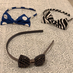 3 Bow Headbands