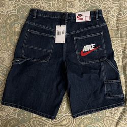 Supreme Nike Denim Short Indigo 