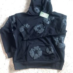 Denim Tear Black Hoodie