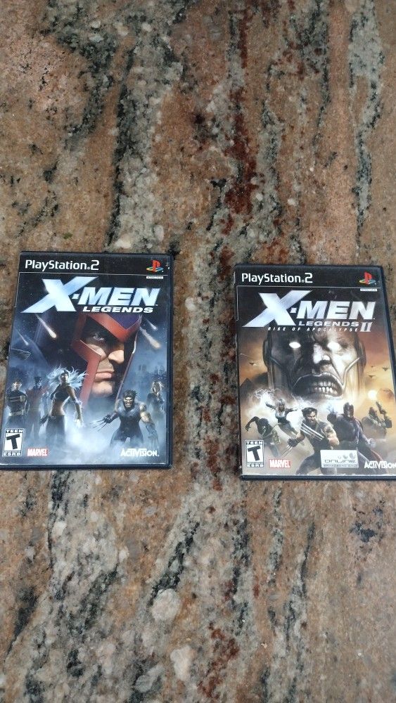 X-Men Legends 1&2 PlayStation 2