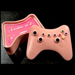Pink Gamer Girl Candle Decor