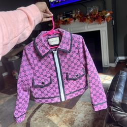 Toddler Girl  Gucci Jacket 