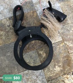 Rubber horse tire swing