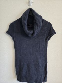 Vintage BCBG Chunky Knit Cowl Neck Sweater XS