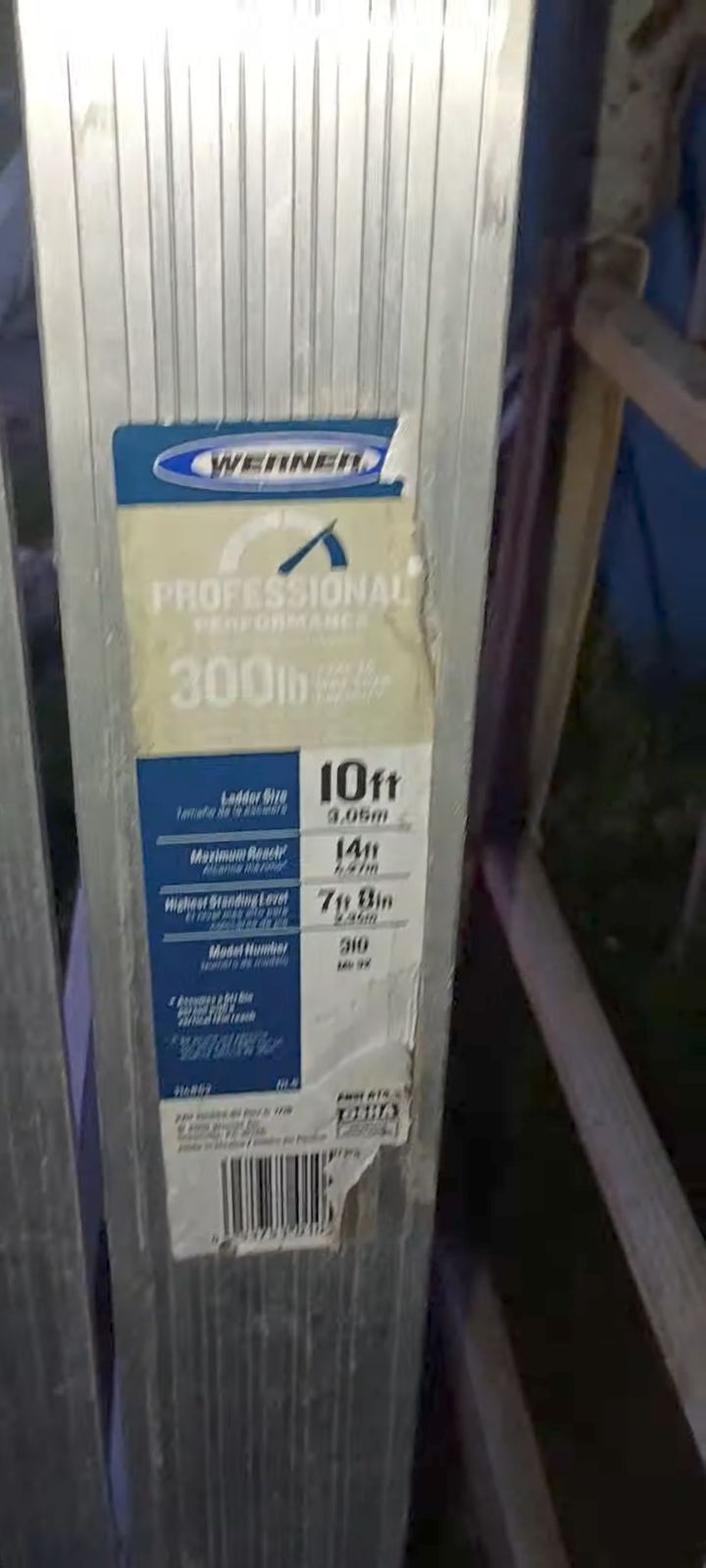 Werner 10ft ladder