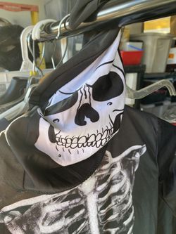 Kids Skeleton Costume 7-9 Years 