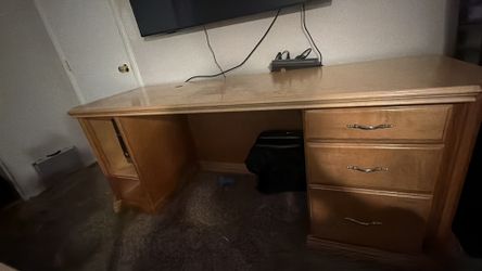 maple desk