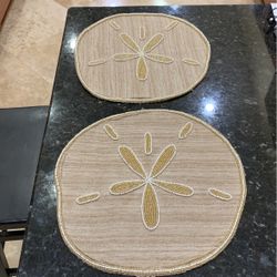 (2) Placemats - Intricate, High Quality  - New