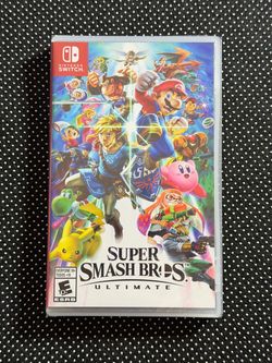 Super smash bros ultimate Nintendo switch