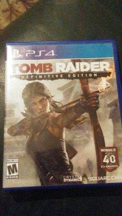 Tomb Raider Definitive Edition PS4