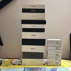 Apple iPhone AirPods BOXES